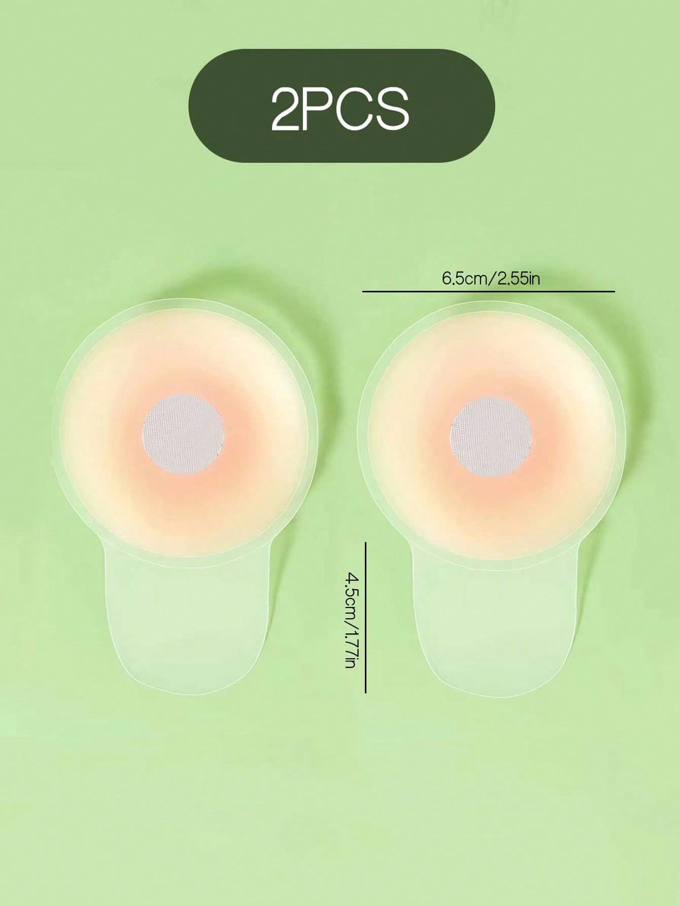 6.5cm Invisible Silicone Breas - Strapless Bra Backless reseña y precio