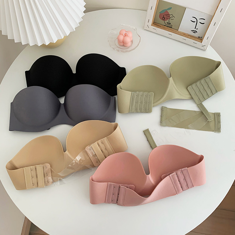FINETOO Sexy Strapless Bras Wo - Bralette Wireless Soft reseña y precio