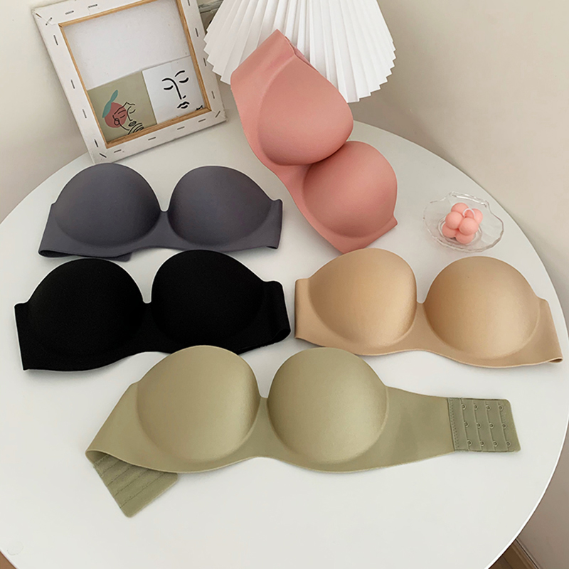 FINETOO Sexy Strapless Bras Wo - Bralette Wireless Soft reseña y precio