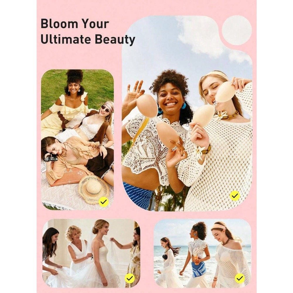 Waterproof Silicone Invisible  - Strapless Bra Backless reseña y precio