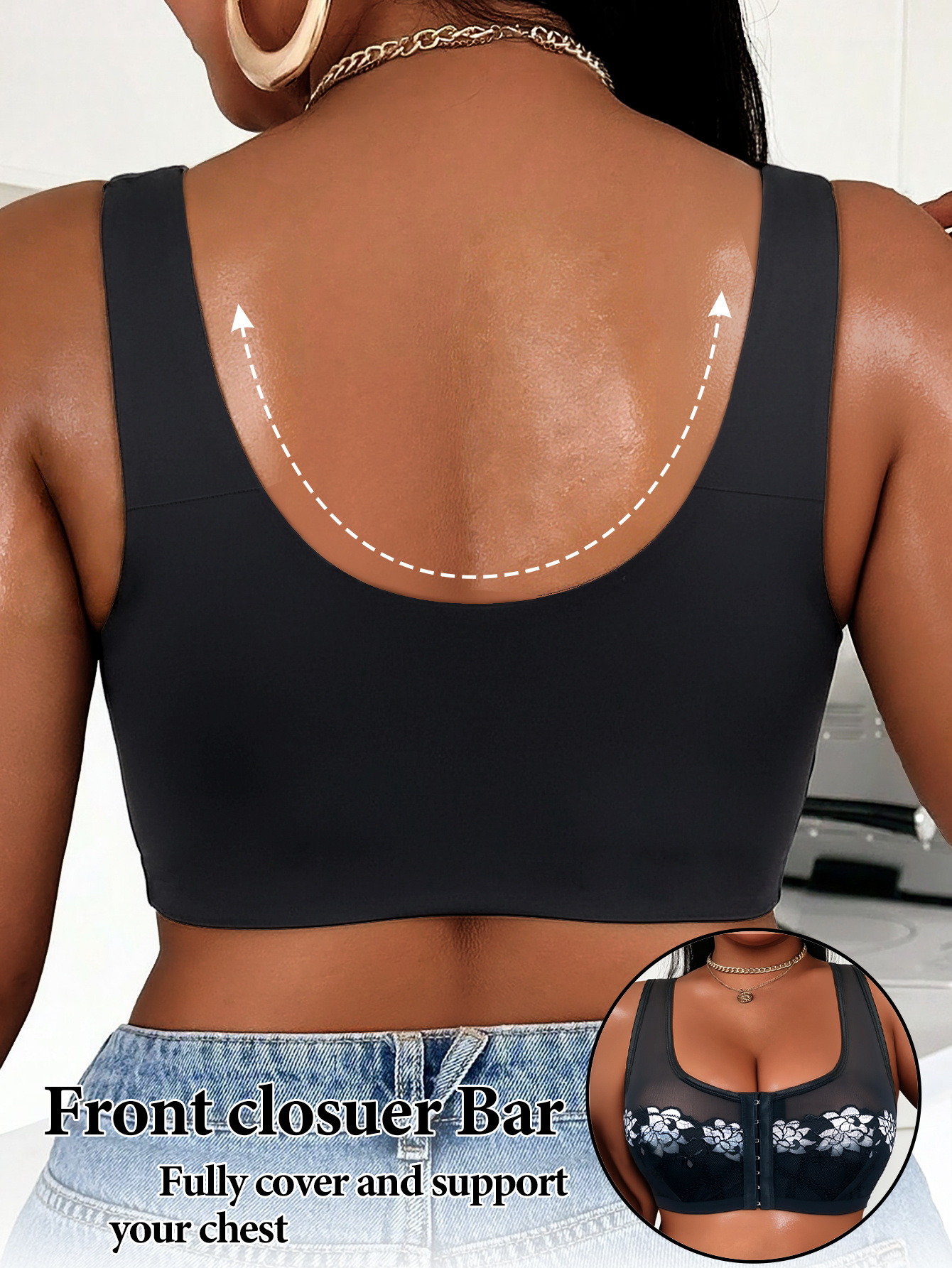 1PC Women's Push-up Bra, Wide  - Push Up Bra Padded reseña y precio