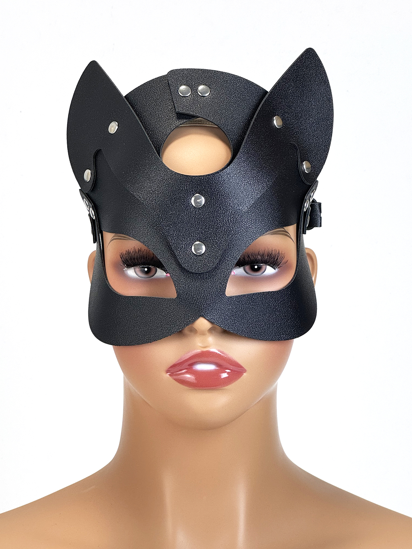 Women Sexy Mask Blindfold Cosp - Garter Belt Set reseña y precio