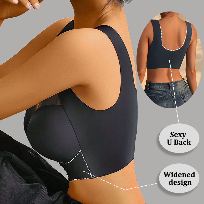 5PCS Women Sports Bras Full Cu - Bralette Wireless Soft reseña y precio