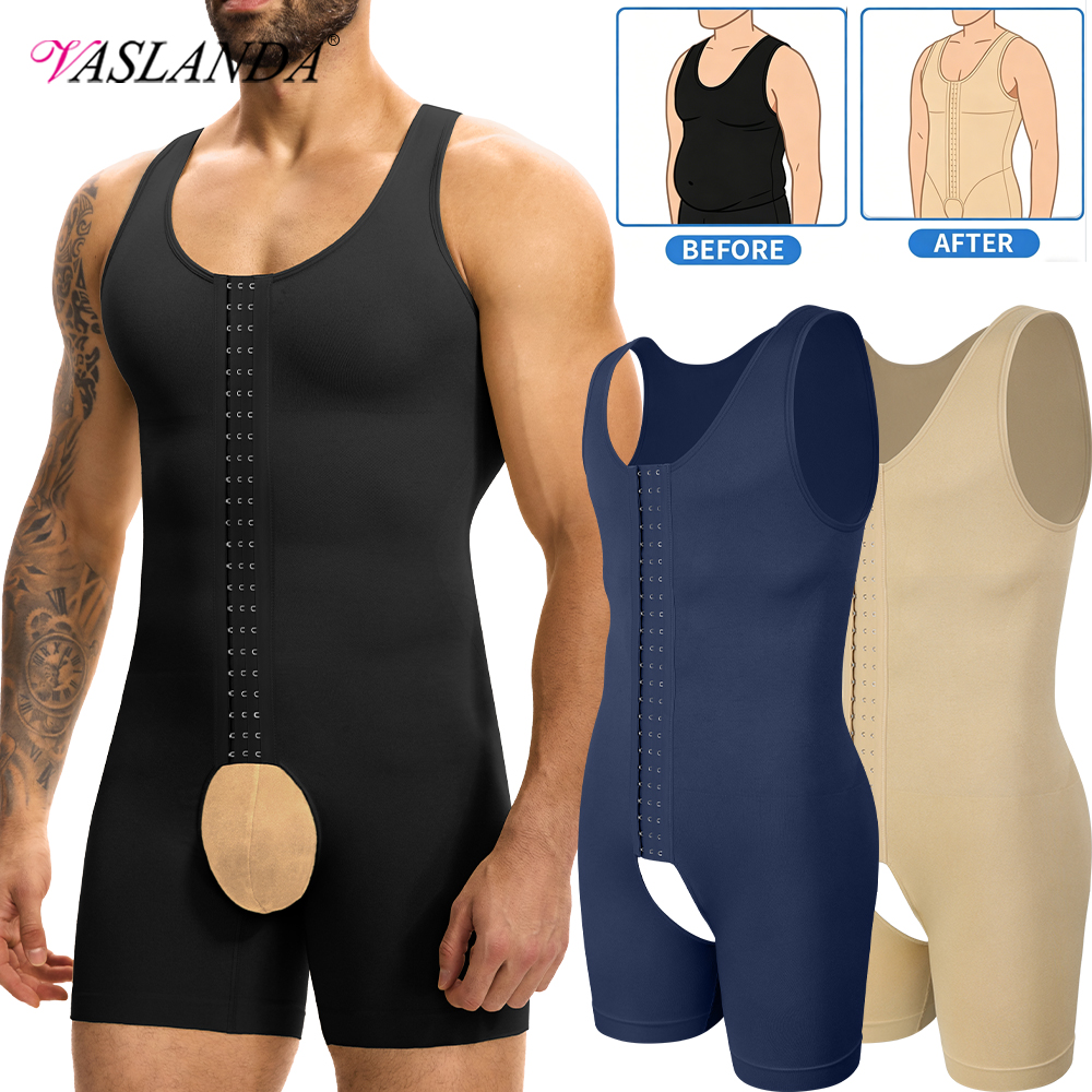 Men's Compression Shapewear  T - Shapewear Bodysuit Firm reseña y precio