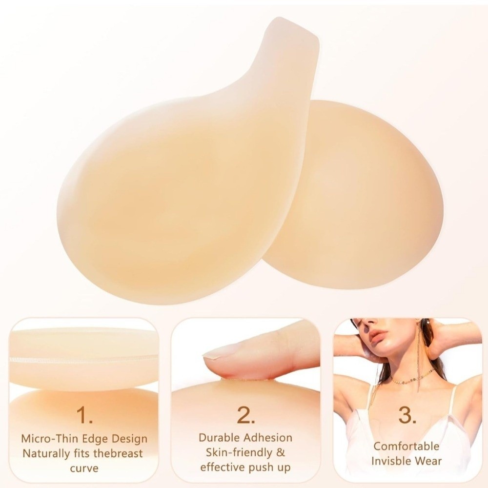 Seamless Silicone Nipple Cover - Silicone Bra Adhesive reseña y precio