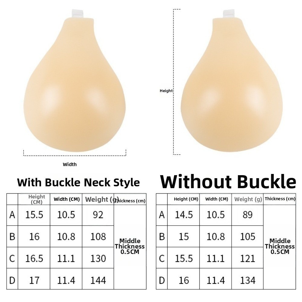 Seamless Silicone Nipple Cover - Silicone Bra Adhesive reseña y precio