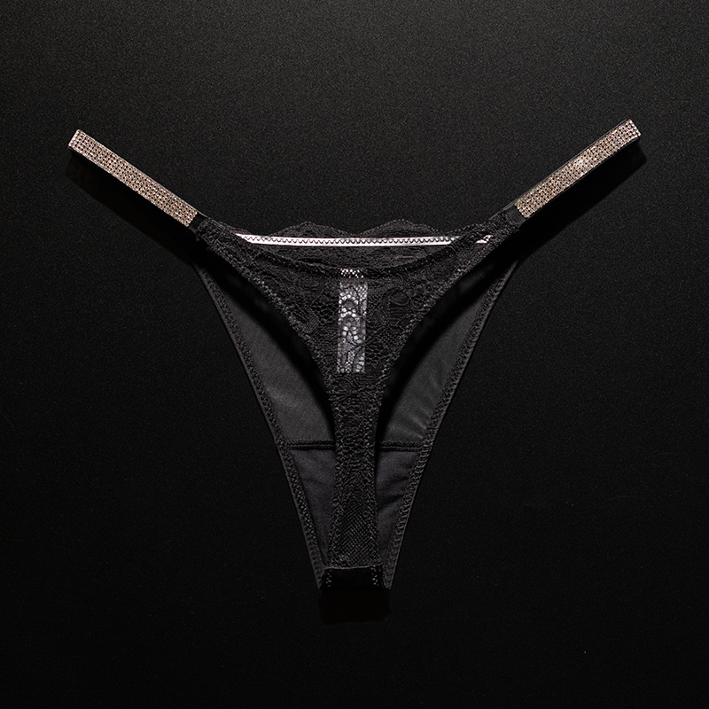 Rhinestone Lace Sexy Girls Wom - Seamless Underwear Women reseña y precio