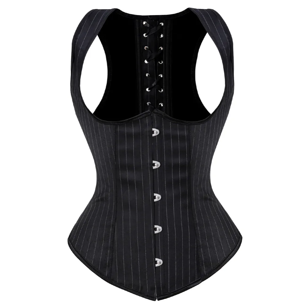 Women's Gothic Jacquard Underb - Corset Waist Cinch reseña y precio